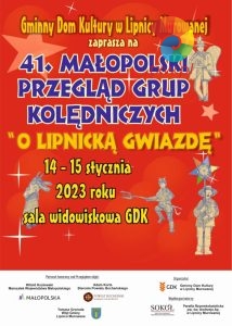plakat 214x300 - 41 Małopolski Przegląd Grup Kolędniczych w Lipnicy Murowanej